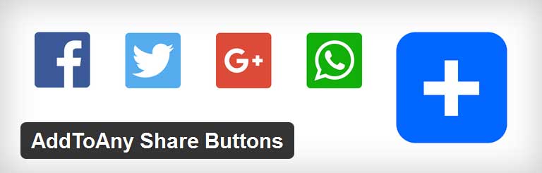 افزونه دکمه های اشتراک گذاری در شبکه های اجتماعی AddToAny Share Buttons
