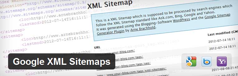 افزونه سایت مپ Google XML Sitemaps